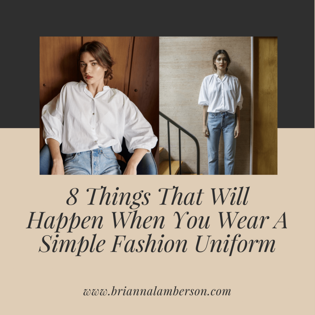 8 Things That Will Happen When You Wear A Simple Fashion Uniform ...